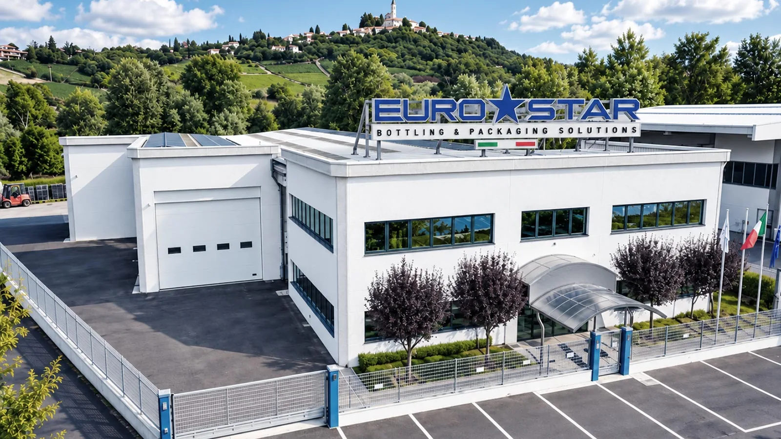 Lo stabilimento Eurostar a San Marzano Oliveto