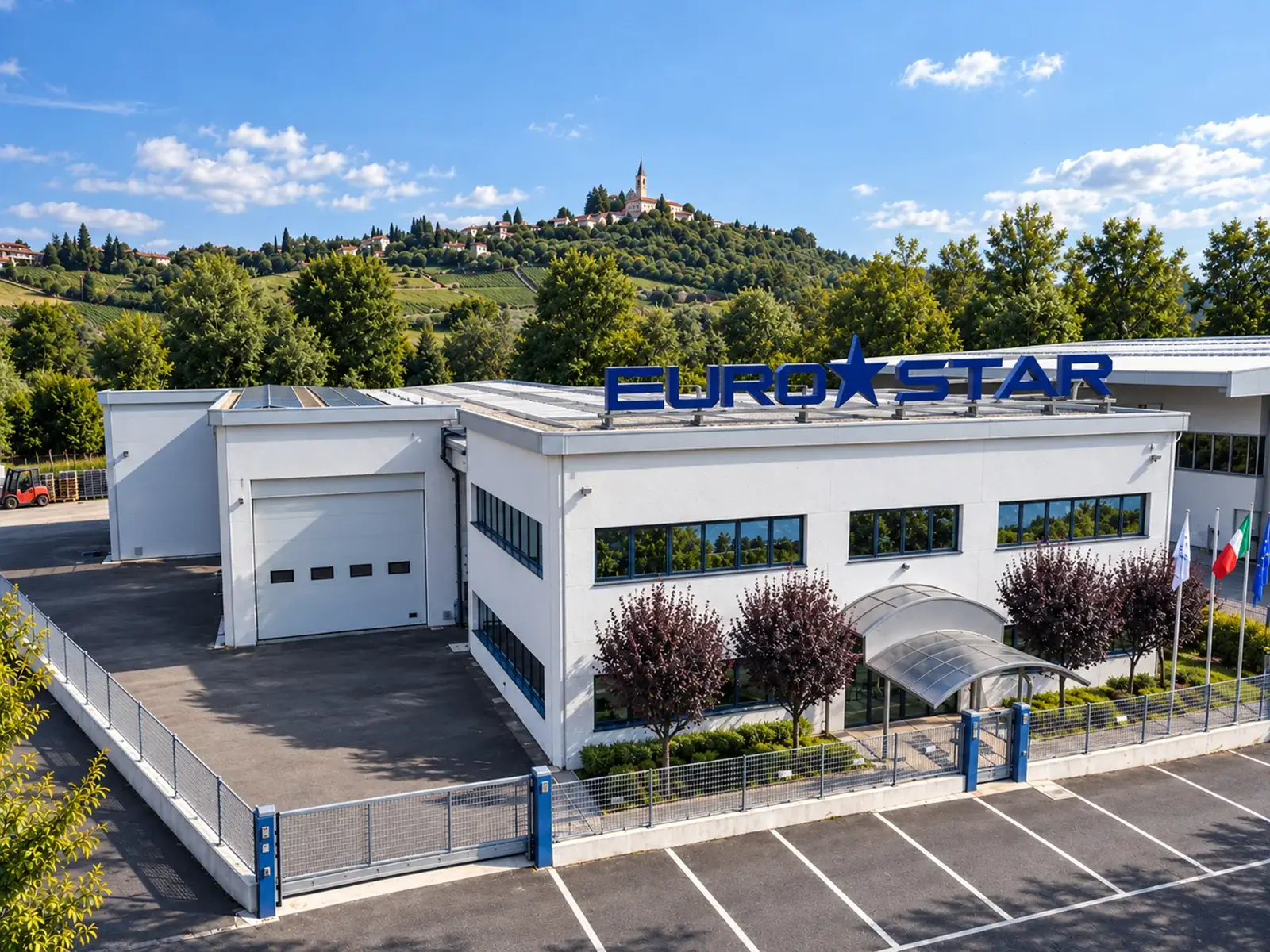 Lo stabilimento Eurostar a San Marzano Oliveto