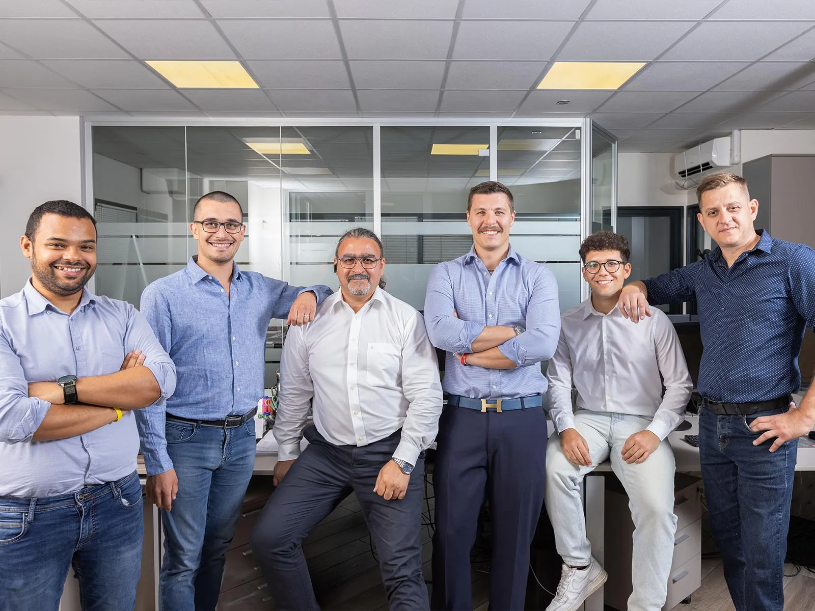 Il team dell'ufficio tecnico e della produzione Eurostar