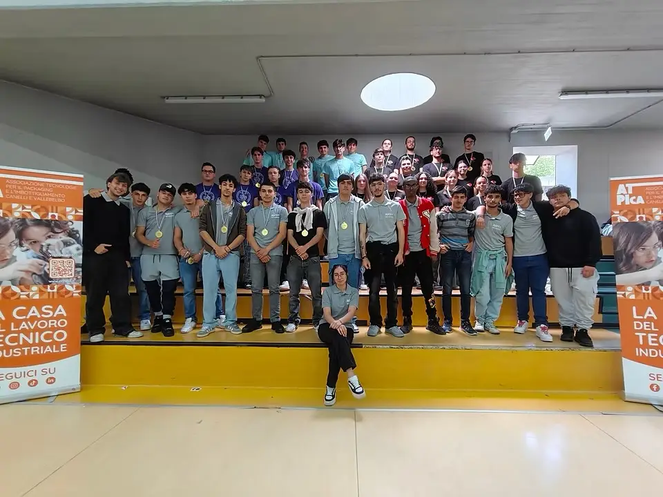 Studenti partecipanti alla Robo Challenge ATPICA